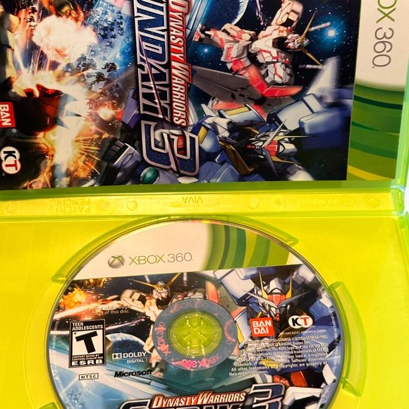 Gundam Dynasty Warriors 3 Xbox 360 Complete in Box With Manuals - Picture 3 of 3